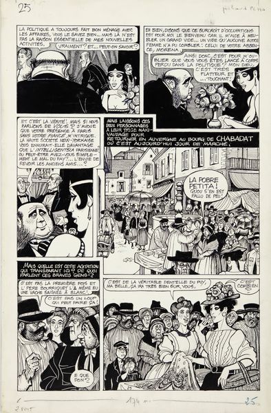 Georges Pichard : Blanche Épiphanie - Blanche à New York  - Asta Georges Pichard: Maestro Francese del Fumetto Erotico - Associazione Nazionale - Case d'Asta italiane