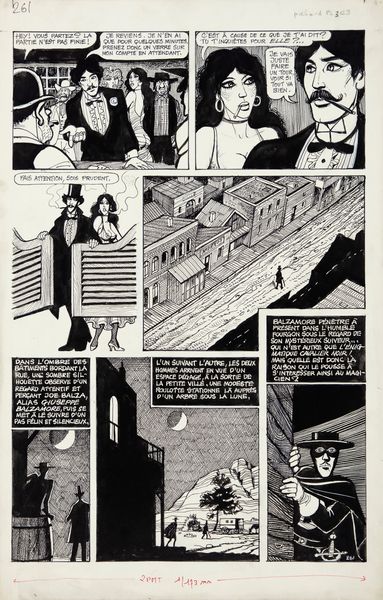 Georges Pichard : Blanche piphanie - Le cavalier noir  - Asta Georges Pichard: Maestro Francese del Fumetto Erotico - Associazione Nazionale - Case d'Asta italiane