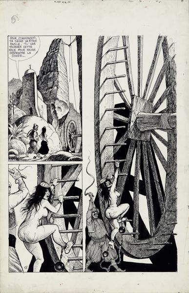 Georges Pichard : Marie-Gabrielle en Orient  - Asta Georges Pichard: Maestro Francese del Fumetto Erotico - Associazione Nazionale - Case d'Asta italiane