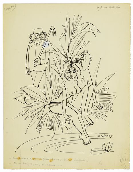 Georges Pichard : Le Rire  - Asta Georges Pichard: Maestro Francese del Fumetto Erotico - Associazione Nazionale - Case d'Asta italiane