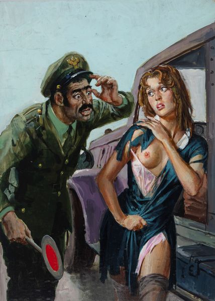 Averardo Ciriello : I Casi della Vita - Oh yes, Sicilia!  - Asta Fumetti: I Maestri dell'Erotismo - Associazione Nazionale - Case d'Asta italiane