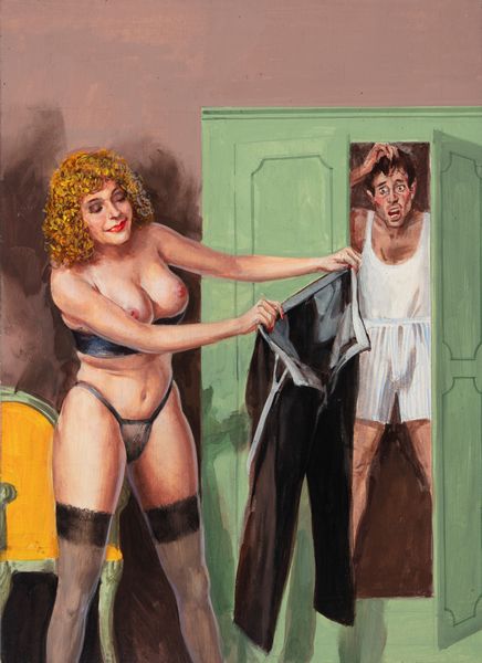 Averardo Ciriello : I Casi della Vita - Volevo i calzoni  - Asta Fumetti: I Maestri dell'Erotismo - Associazione Nazionale - Case d'Asta italiane