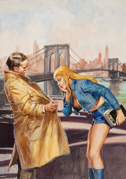 Averardo Ciriello : Casinella - America America!  - Asta Fumetti: I Maestri dell'Erotismo - Associazione Nazionale - Case d'Asta italiane