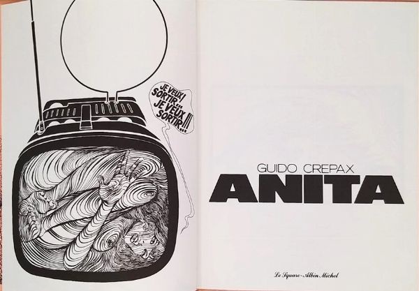 GUIDO CREPAX : Anita: Una storia possibile  - Asta Fumetti: I Maestri dell'Erotismo - Associazione Nazionale - Case d'Asta italiane