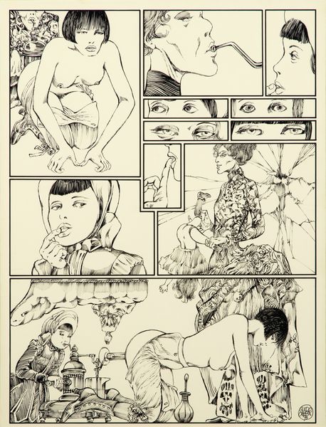 GUIDO CREPAX : Valentina - Lanterna magica  - Asta Fumetti: I Maestri dell'Erotismo - Associazione Nazionale - Case d'Asta italiane