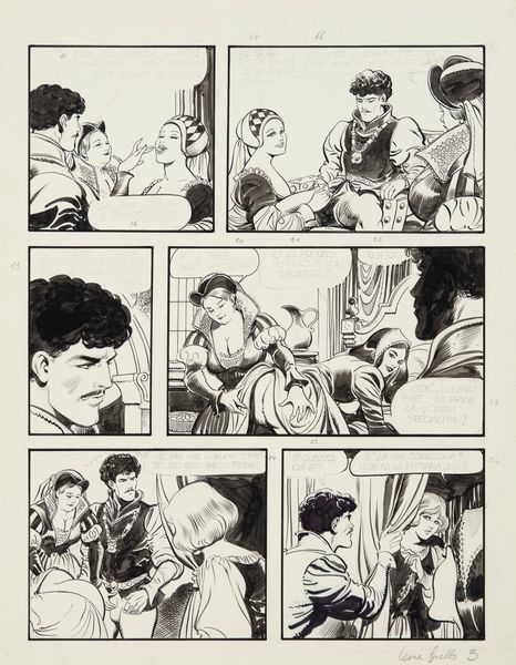 Leone Frollo : Per chi suona la Carampana  - Asta Fumetti: I Maestri dell'Erotismo - Associazione Nazionale - Case d'Asta italiane