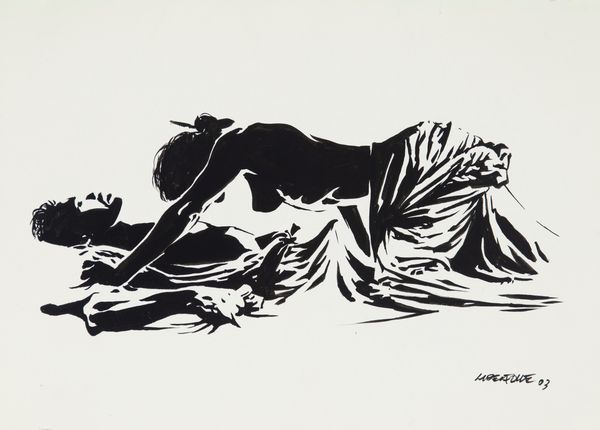 Tanino Liberatore : Amanti  - Asta Fumetti: I Maestri dell'Erotismo - Associazione Nazionale - Case d'Asta italiane