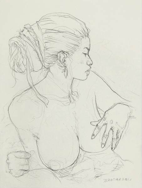 Tanino Liberatore : Left hand  - Asta Fumetti: I Maestri dell'Erotismo - Associazione Nazionale - Case d'Asta italiane