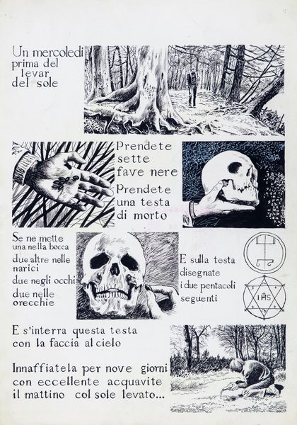 Milo Manara : Il sortilegio  - Asta Fumetti: I Maestri dell'Erotismo - Associazione Nazionale - Case d'Asta italiane