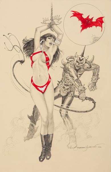 Esteban Maroto : Vampirella  - Asta Fumetti: I Maestri dell'Erotismo - Associazione Nazionale - Case d'Asta italiane