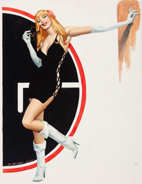 Steve Rude : Gwen Stacy  - Asta Fumetti: I Maestri dell'Erotismo - Associazione Nazionale - Case d'Asta italiane