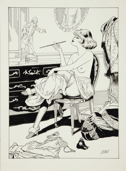 Saint Germain (Luciano Bernasconi) : Desabill  - Asta Fumetti: I Maestri dell'Erotismo - Associazione Nazionale - Case d'Asta italiane