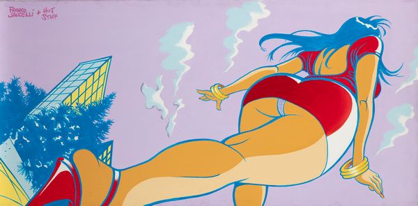 Franco Saudelli & Hot Stuff : Street view  - Asta Fumetti: I Maestri dell'Erotismo - Associazione Nazionale - Case d'Asta italiane