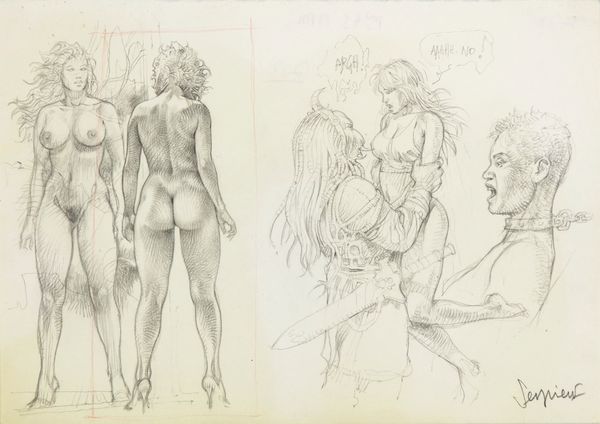 Paolo Eleuteri Serpieri : Druuna  - Asta Fumetti: I Maestri dell'Erotismo - Associazione Nazionale - Case d'Asta italiane