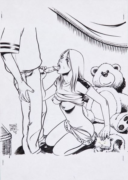 Luca Tarlazzi : Playroom  - Asta Fumetti: I Maestri dell'Erotismo - Associazione Nazionale - Case d'Asta italiane