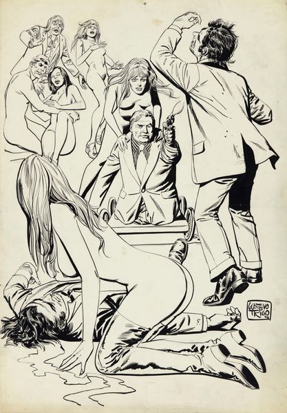 Gustavo Trigo : Sex and Crime  - Asta Fumetti: I Maestri dell'Erotismo - Associazione Nazionale - Case d'Asta italiane