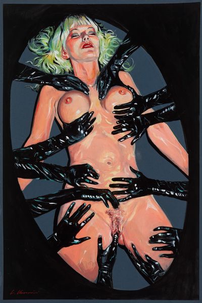 Luca Vannini : Body Inspection  - Asta Fumetti: I Maestri dell'Erotismo - Associazione Nazionale - Case d'Asta italiane