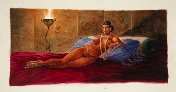 Laura Zuccheri : Kamasutra: di carne e di sangue  - Asta Fumetti: I Maestri dell'Erotismo - Associazione Nazionale - Case d'Asta italiane