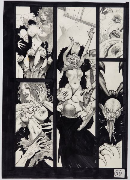 Simon Bisley : Fistful of Blood  - Asta Fumetti: I Maestri dell'Erotismo - Associazione Nazionale - Case d'Asta italiane