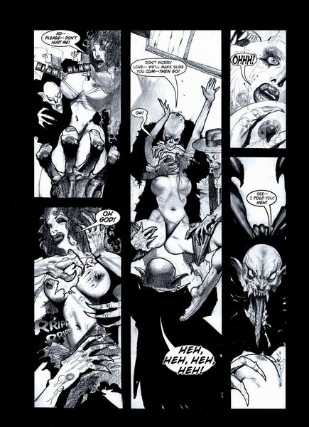 Simon Bisley : Fistful of Blood  - Asta Fumetti: I Maestri dell'Erotismo - Associazione Nazionale - Case d'Asta italiane