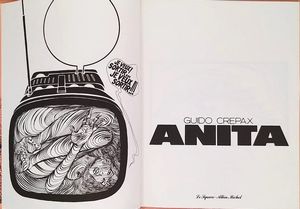 GUIDO CREPAX : Anita: Una storia possibile  - Asta Fumetti: I Maestri dell'Erotismo - Associazione Nazionale - Case d'Asta italiane