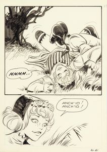 Leone Frollo : Biancaneve - Via della Pigna  - Asta Fumetti: I Maestri dell'Erotismo - Associazione Nazionale - Case d'Asta italiane