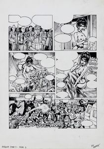 Nik Guerra : Magenta - Il Magenta Day  - Asta Fumetti: I Maestri dell'Erotismo - Associazione Nazionale - Case d'Asta italiane