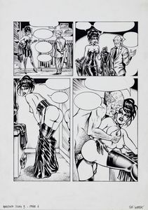 Nik Guerra : Magenta - Il Magenta Day  - Asta Fumetti: I Maestri dell'Erotismo - Associazione Nazionale - Case d'Asta italiane