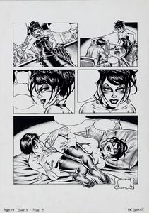 Nik Guerra : Magenta - Il Magenta Day  - Asta Fumetti: I Maestri dell'Erotismo - Associazione Nazionale - Case d'Asta italiane