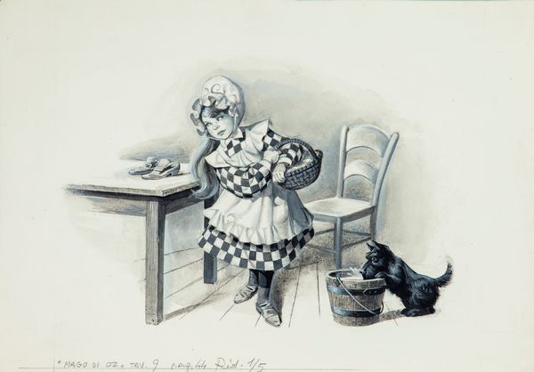 Severino Baraldi : Il mago di Oz  - Asta Fumetti: Tavole e Illustrazioni Originali - Associazione Nazionale - Case d'Asta italiane