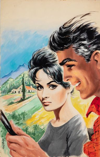 Louis Carrière : La jolie rebelle  - Asta Fumetti: Tavole e Illustrazioni Originali - Associazione Nazionale - Case d'Asta italiane