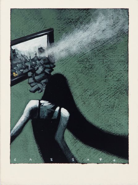 Marco Cazzato : Crollo  - Asta Fumetti: Tavole e Illustrazioni Originali - Associazione Nazionale - Case d'Asta italiane