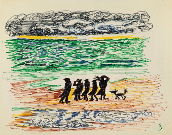 Federico Fellini : I vitelloni  - Asta Fumetti: Tavole e Illustrazioni Originali - Associazione Nazionale - Case d'Asta italiane