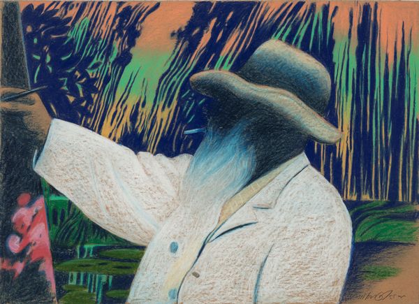 Milton Glaser : Imaginary life of Claude Monet  - Asta Fumetti: Tavole e Illustrazioni Originali - Associazione Nazionale - Case d'Asta italiane