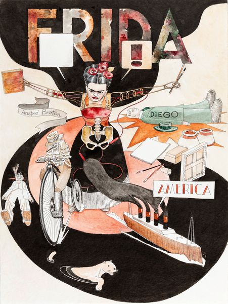 Igort (Igor Tuveri) : Frida  - Asta Fumetti: Tavole e Illustrazioni Originali - Associazione Nazionale - Case d'Asta italiane