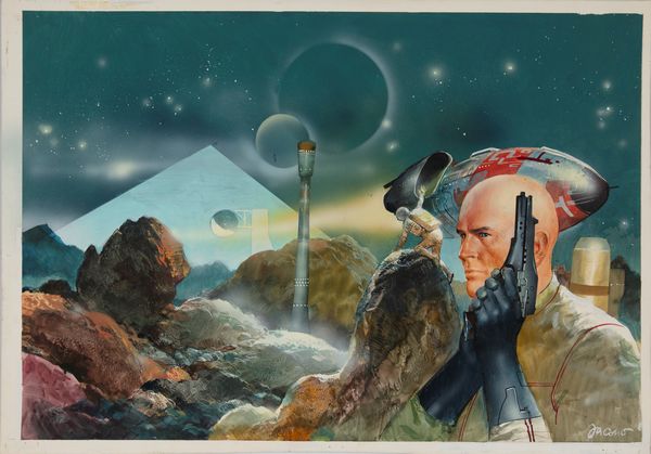 Carlo Jacono : Colonia extramondo  - Asta Fumetti: Tavole e Illustrazioni Originali - Associazione Nazionale - Case d'Asta italiane