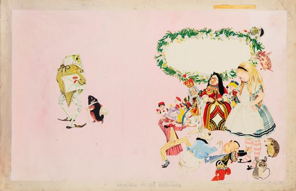 Janet & Anne Grahame Johnstone : Alice In Wonderland  - Asta Fumetti: Tavole e Illustrazioni Originali - Associazione Nazionale - Case d'Asta italiane