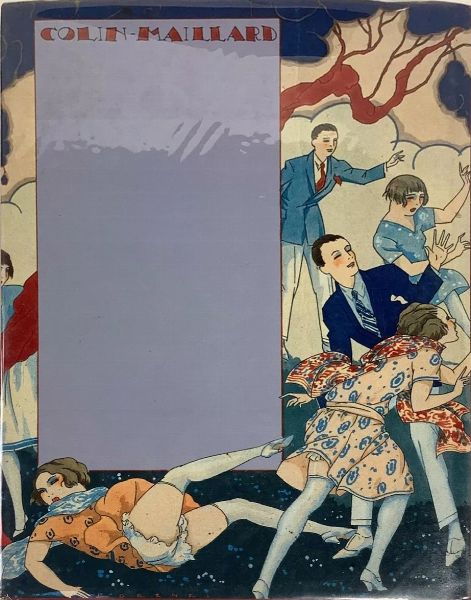 ALBERTO FABIO LORENZI : Colin Maillard (Mosca cieca)  - Asta Fumetti: Tavole e Illustrazioni Originali - Associazione Nazionale - Case d'Asta italiane