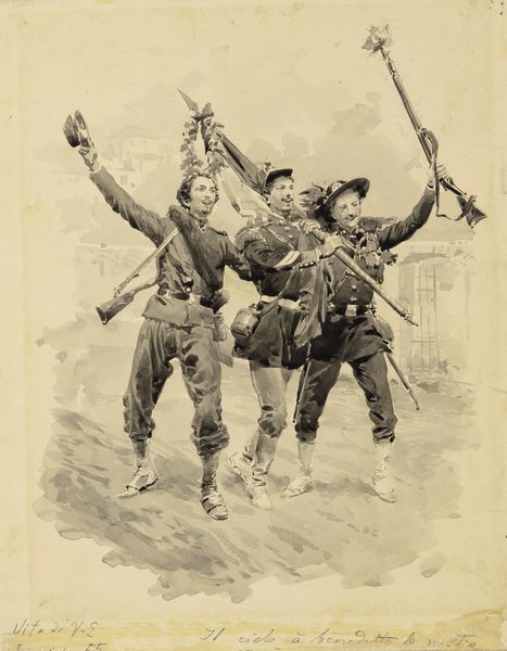 Edoardo & Fortunino Matania : La Vita ed il Regno di Vittorio Emanuele II di Savoia Primo Re d'Italia  - Asta Fumetti: Tavole e Illustrazioni Originali - Associazione Nazionale - Case d'Asta italiane