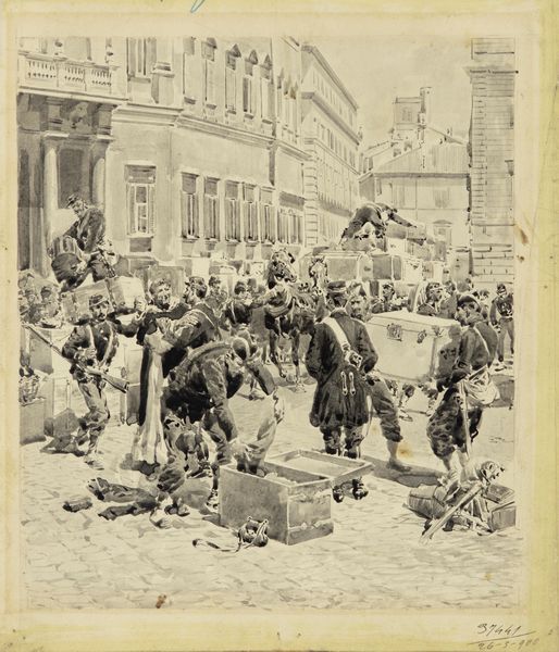 Edoardo & Fortunino Matania : La Vita ed il Regno di Vittorio Emanuele II di Savoia Primo Re d'Italia  - Asta Fumetti: Tavole e Illustrazioni Originali - Associazione Nazionale - Case d'Asta italiane