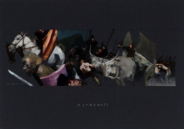 Ferenc Pintér : Ostrogoti  - Asta Fumetti: Tavole e Illustrazioni Originali - Associazione Nazionale - Case d'Asta italiane