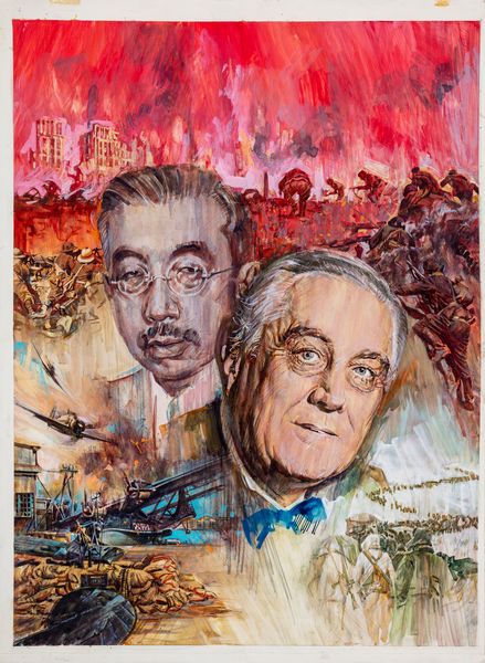 MARIO UGGERI : Il mondo in fiamme  - Asta Fumetti: Tavole e Illustrazioni Originali - Associazione Nazionale - Case d'Asta italiane