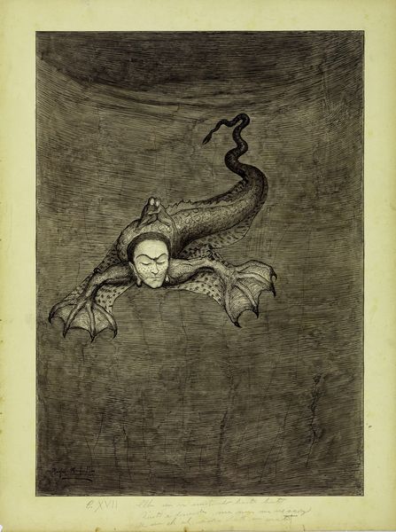 Manfredo Manfredini : Divina Commedia - Inferno, Canto  17  - Asta Fumetti: Tavole e Illustrazioni Originali - Associazione Nazionale - Case d'Asta italiane