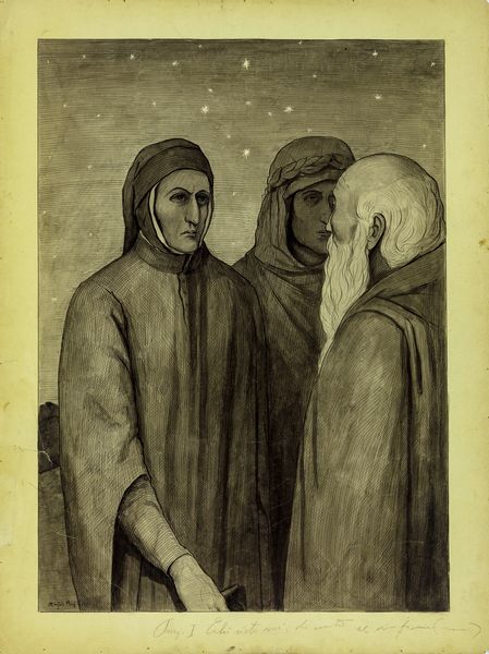 Manfredo Manfredini : Divina Commedia - Purgatorio, Canto  1  - Asta Fumetti: Tavole e Illustrazioni Originali - Associazione Nazionale - Case d'Asta italiane