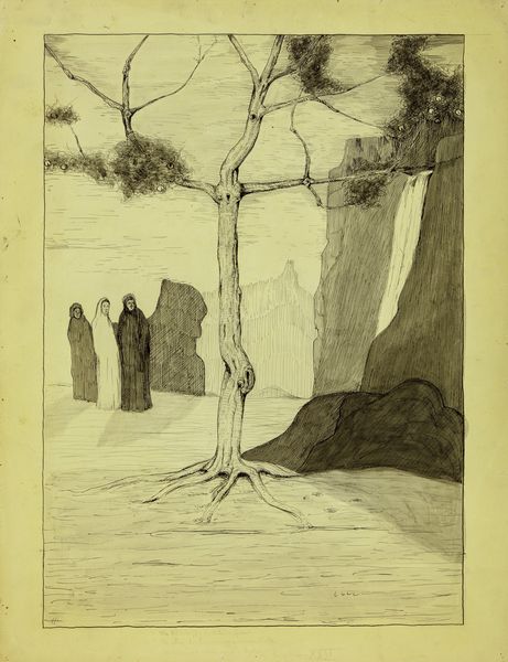 Manfredo Manfredini : Divina Commedia - Purgatorio, Canto  22  - Asta Fumetti: Tavole e Illustrazioni Originali - Associazione Nazionale - Case d'Asta italiane