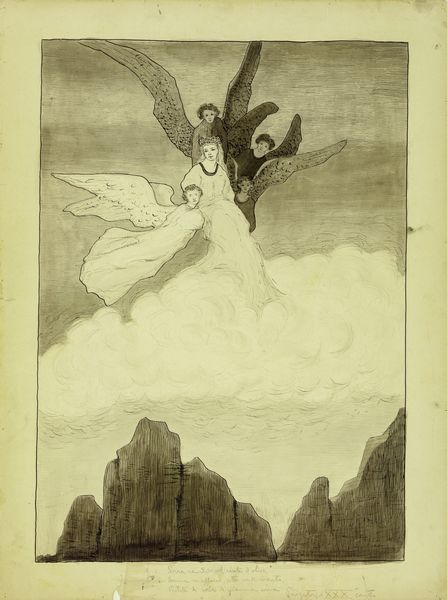 Manfredo Manfredini : Divina Commedia - Purgatorio, Canto  30  - Asta Fumetti: Tavole e Illustrazioni Originali - Associazione Nazionale - Case d'Asta italiane