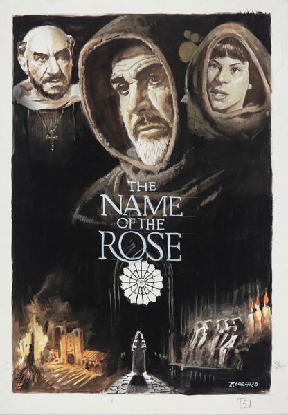 Renato Casaro : Il nome della rosa (The Name of the Rose)  - Asta Fumetti: Tavole e Illustrazioni Originali - Associazione Nazionale - Case d'Asta italiane