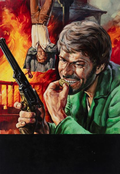 Renato Casaro : Per 100.000 dollari t'ammazzo  - Asta Fumetti: Tavole e Illustrazioni Originali - Associazione Nazionale - Case d'Asta italiane