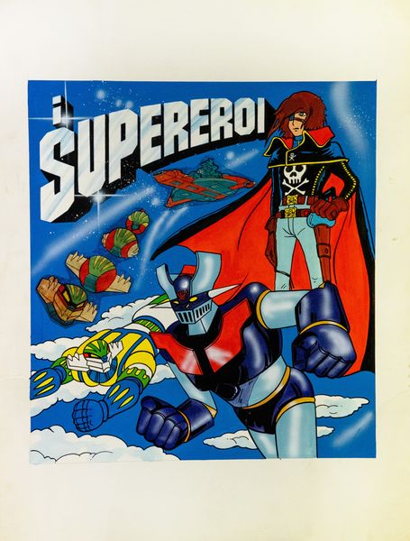 A.N.I. (autore non identificato) : I Supereroi  - Asta Fumetti: Tavole e Illustrazioni Originali - Associazione Nazionale - Case d'Asta italiane