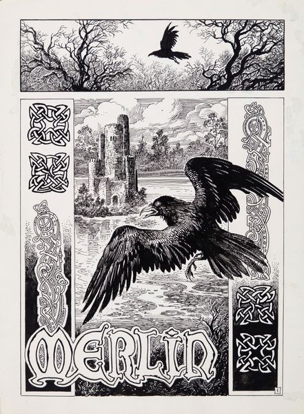 Enrique Alcatena : Merlino  - Asta Fumetti: Tavole e Illustrazioni Originali - Associazione Nazionale - Case d'Asta italiane